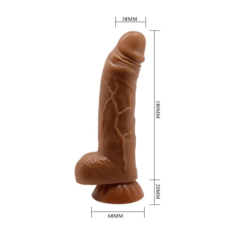 Angelo Dildo Realista Piel Deslizable 20 Cm