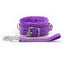 Collar Felpa con Cadena SENS Morado