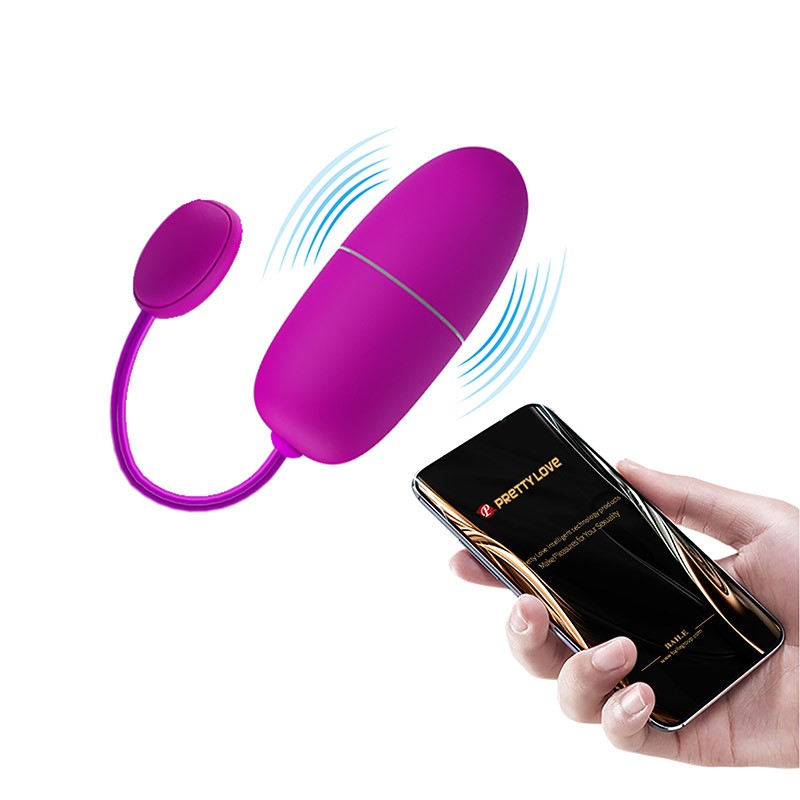 Nymph Huevo Vibrador con APP