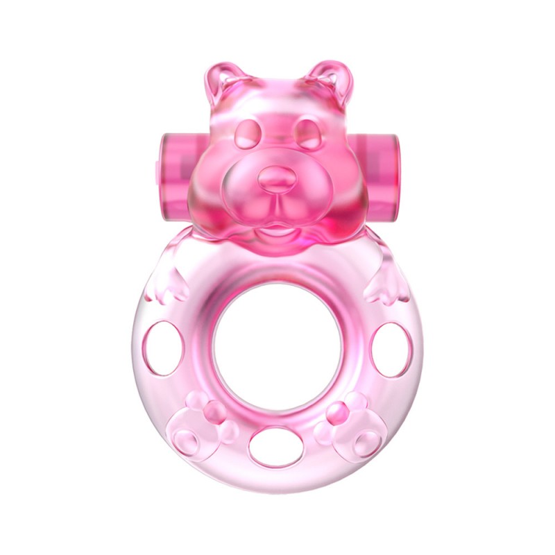 Anillo Vibrador Desechable - Oso