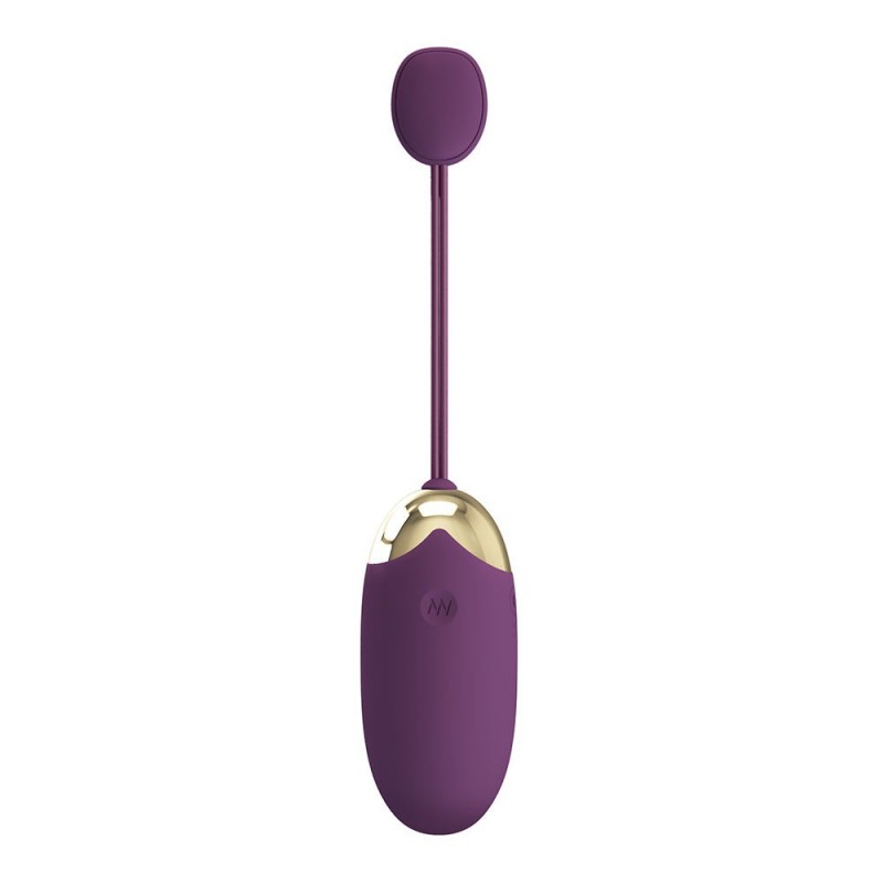 Abner Huevo Vibrador con APP - Morado