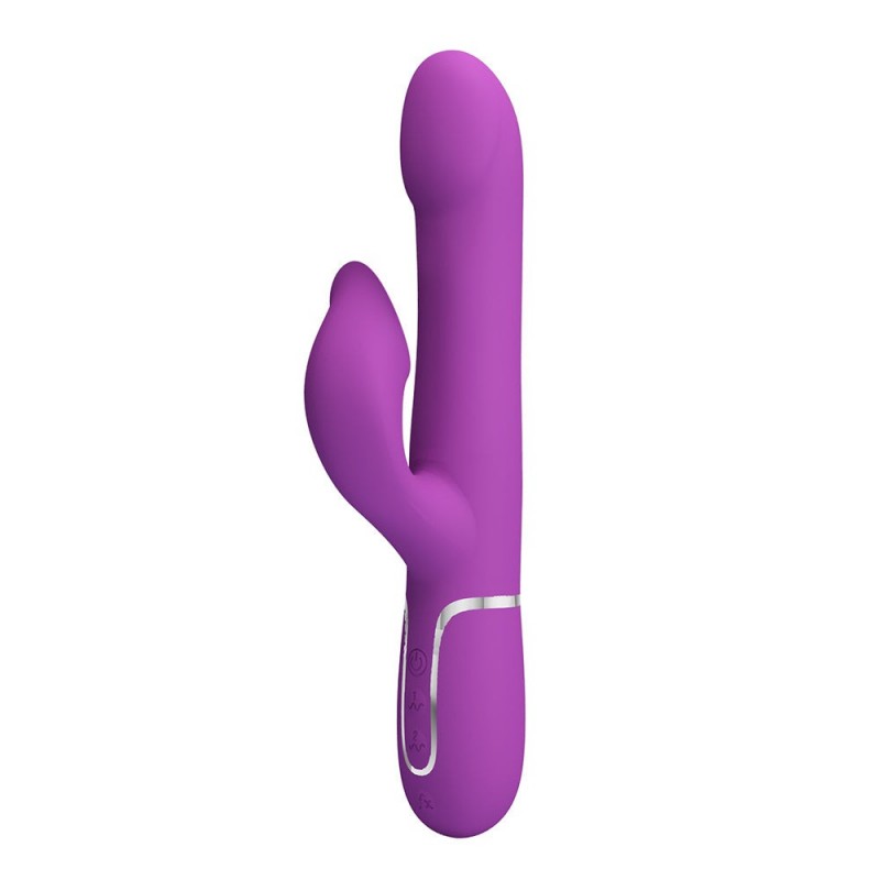 Falin Vibrador Dual 4 en 1 Recargable