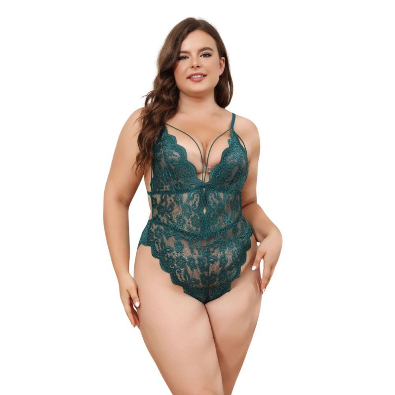 Florencia Body de Encaje Verde XL