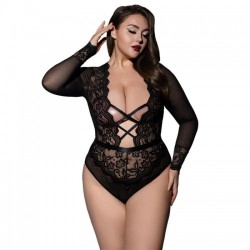 Ivanna Body de Encaje Negro XL