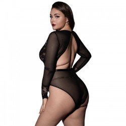 Ivanna Body de Encaje Negro XL 2