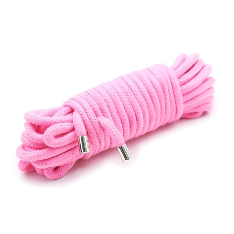Cuerda Bondage Algodón 10 mt - Rosa