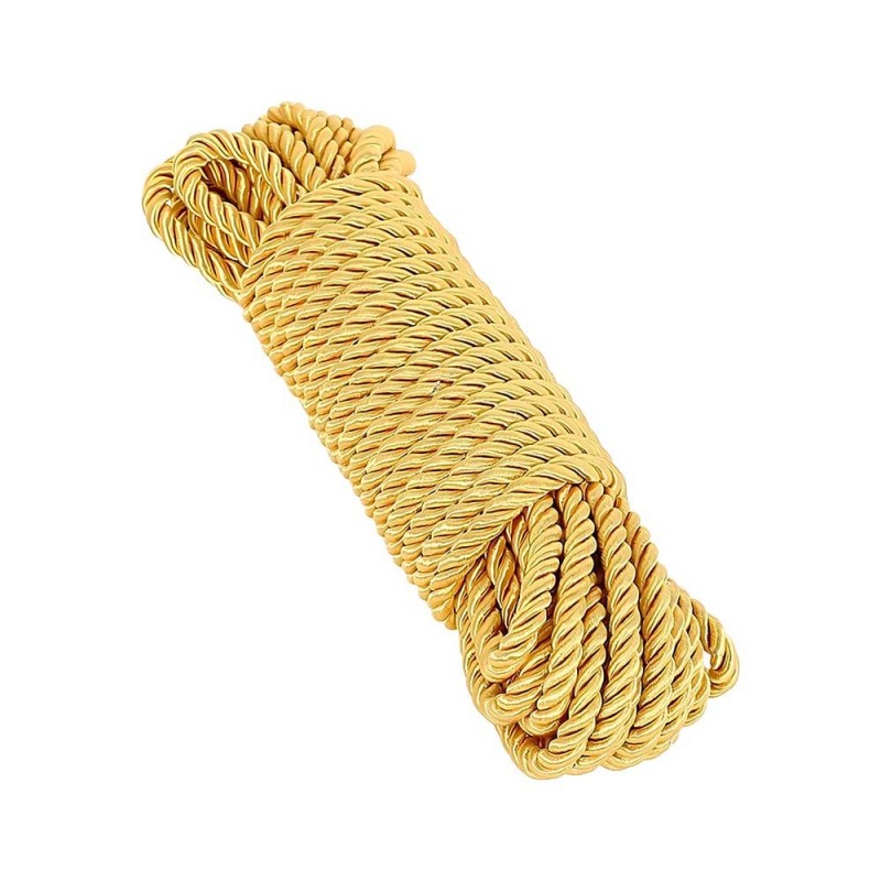 Cuerda Bondage Seda 10 mt SENS Dorada