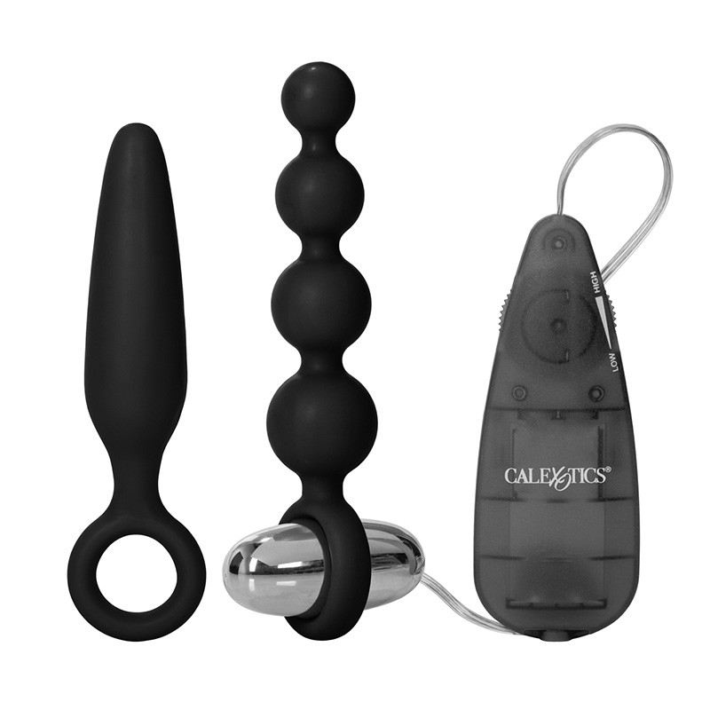 Booty Vibro Kit Anal Negro