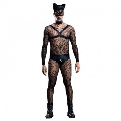 Traje Malla Cat Man 7219