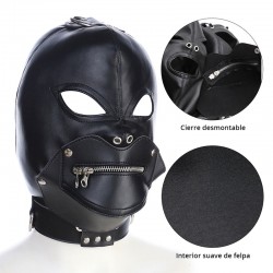 Capucha Bondage con Cierre 2