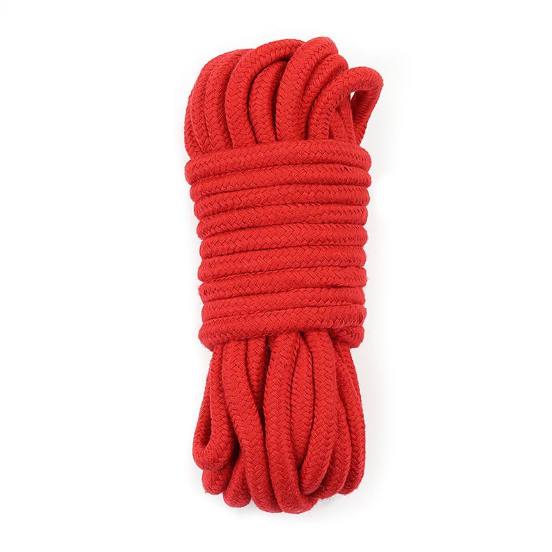 Cuerda Bondage Algodón 20 mt Rojo