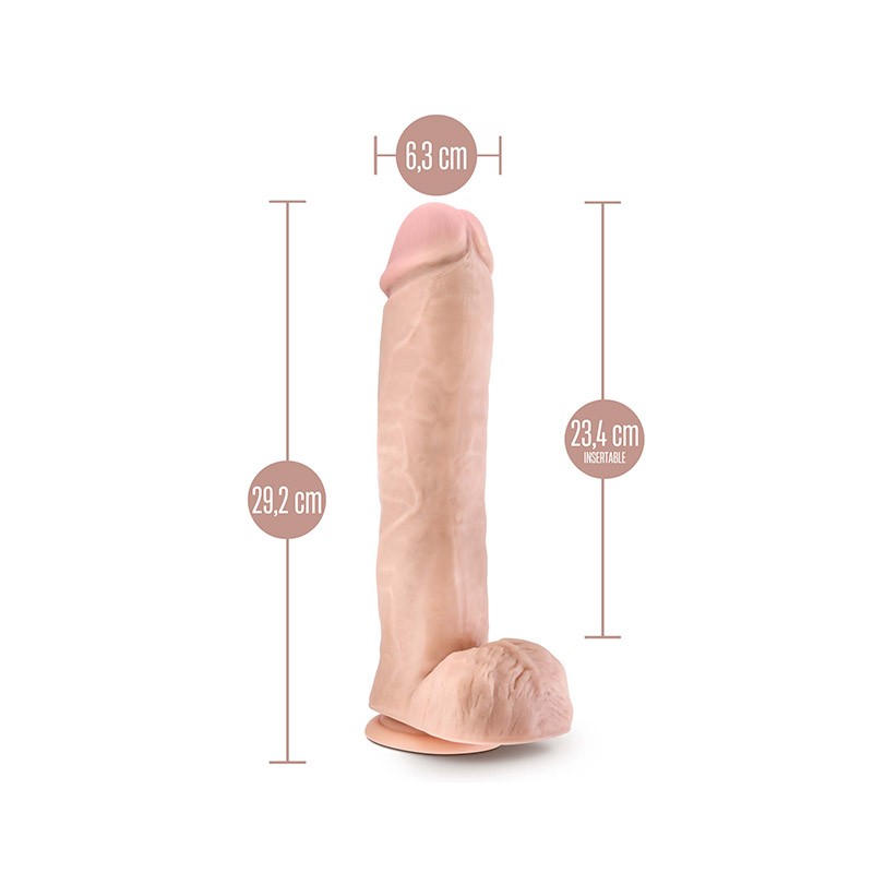 Au Naurel Dildo Doble Densidad 29,2 cm