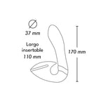 SOYO Vibrador de Punto G y Clítoris - Negro