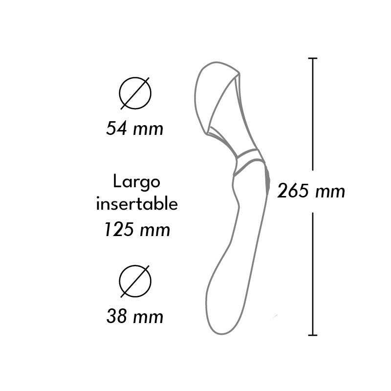 ZOA Vibrador Masajeador- Fucsia