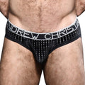 Glam Plush Stripe Brief 92319