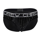 Glam Plush Stripe Brief 92319