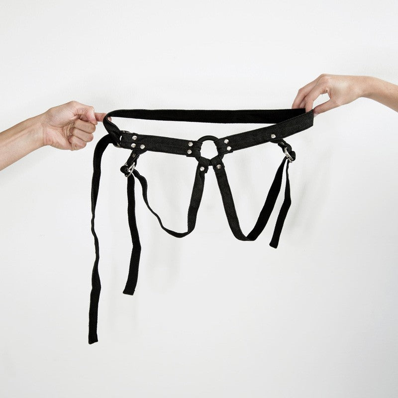 Lastic Strap-On Arnés de Algodón