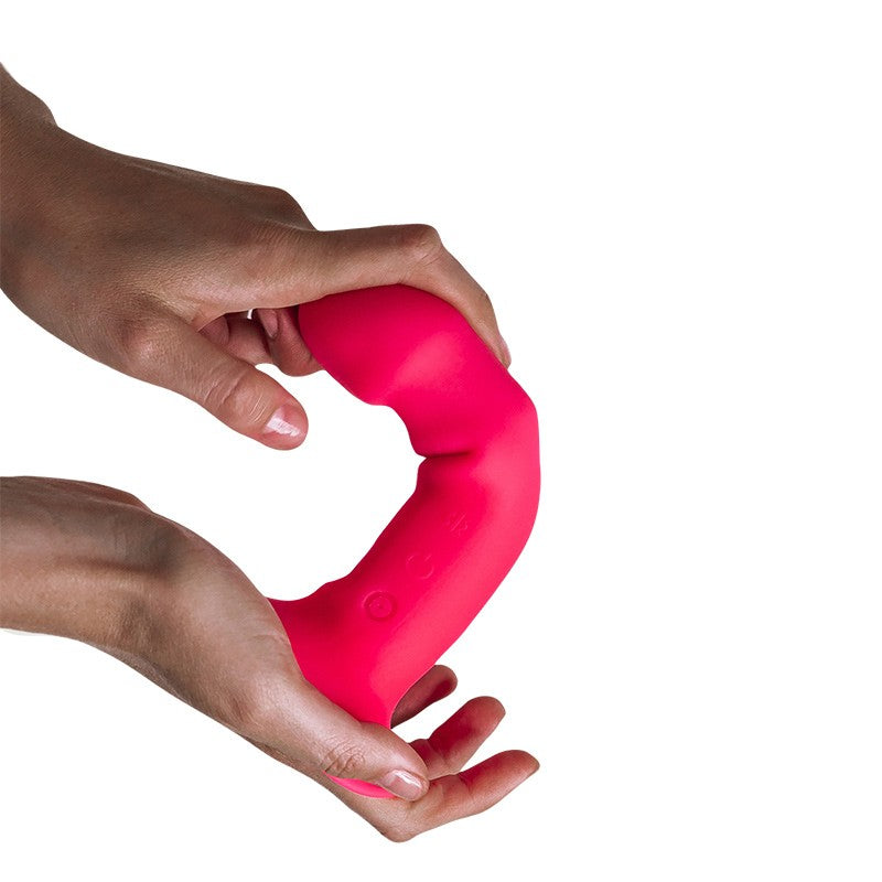 Hitsens 2 Vibrador Silicona Doble Densidad Imagen secundaria del producto