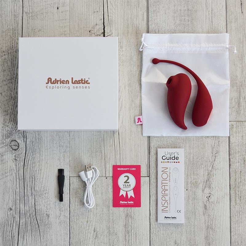 Inspiration succionador y huevo vibrador con APP