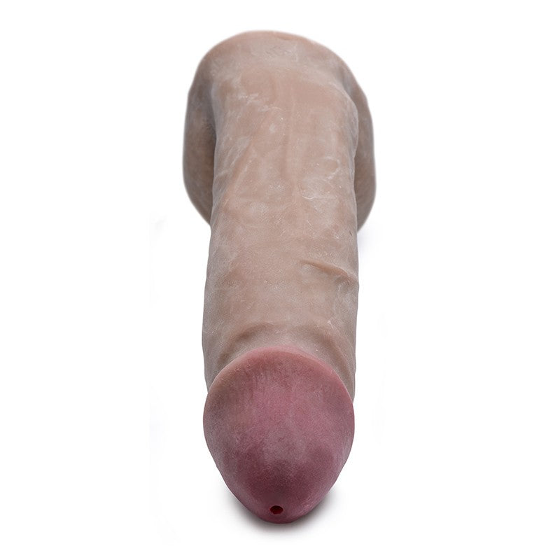 Loadz Dildo Doble Densidad con Eyaculación - Moca