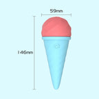 Ice Cream Vibrador Externo Recargable