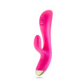 Aria Pleasin' Vibrador Dual Con Pulsador - Fucsia