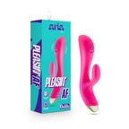 Aria Pleasin' Vibrador Dual Con Pulsador - Fucsia