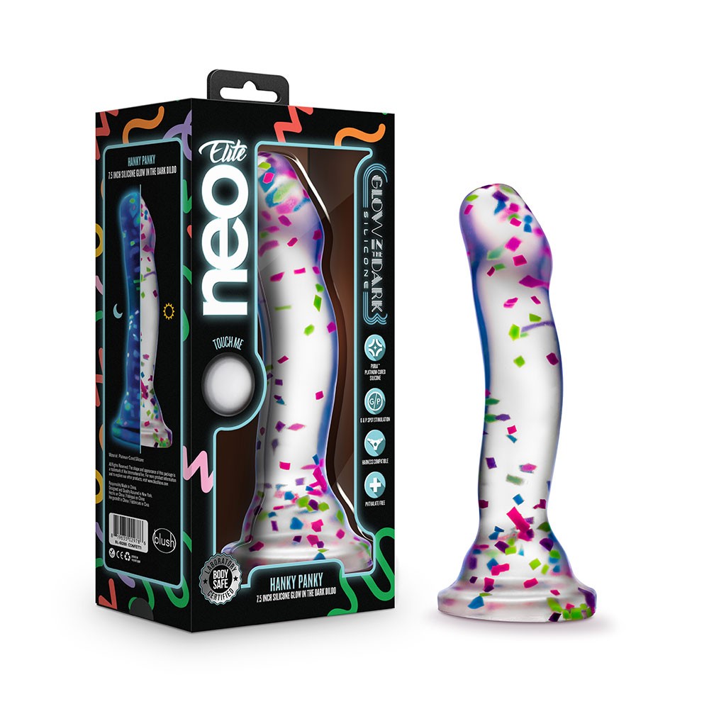 Hanky Panky Dildo Brilla en la Oscuridad