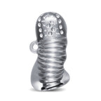Squeezy Masturbador Transparente Texturizado