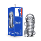 Squeezy Masturbador Transparente Texturizado