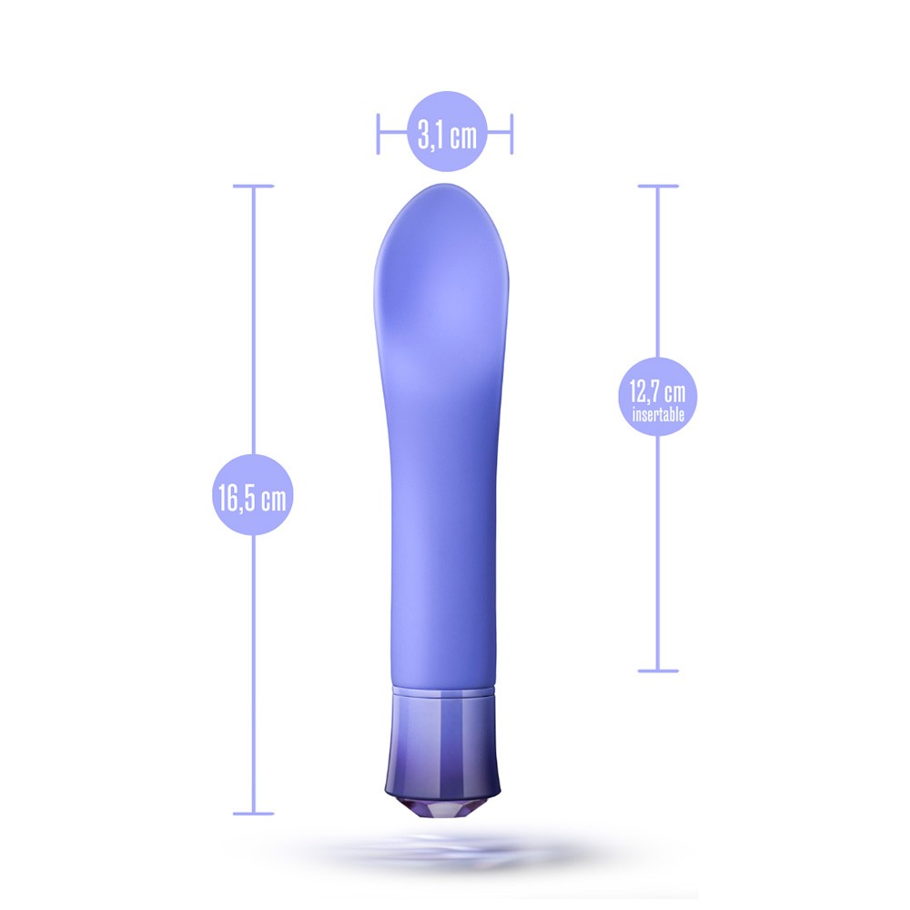 Enrapture Tanzanite Vibrador Recargable Con Joya