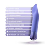 Enrapture Tanzanite Vibrador Recargable Con Joya