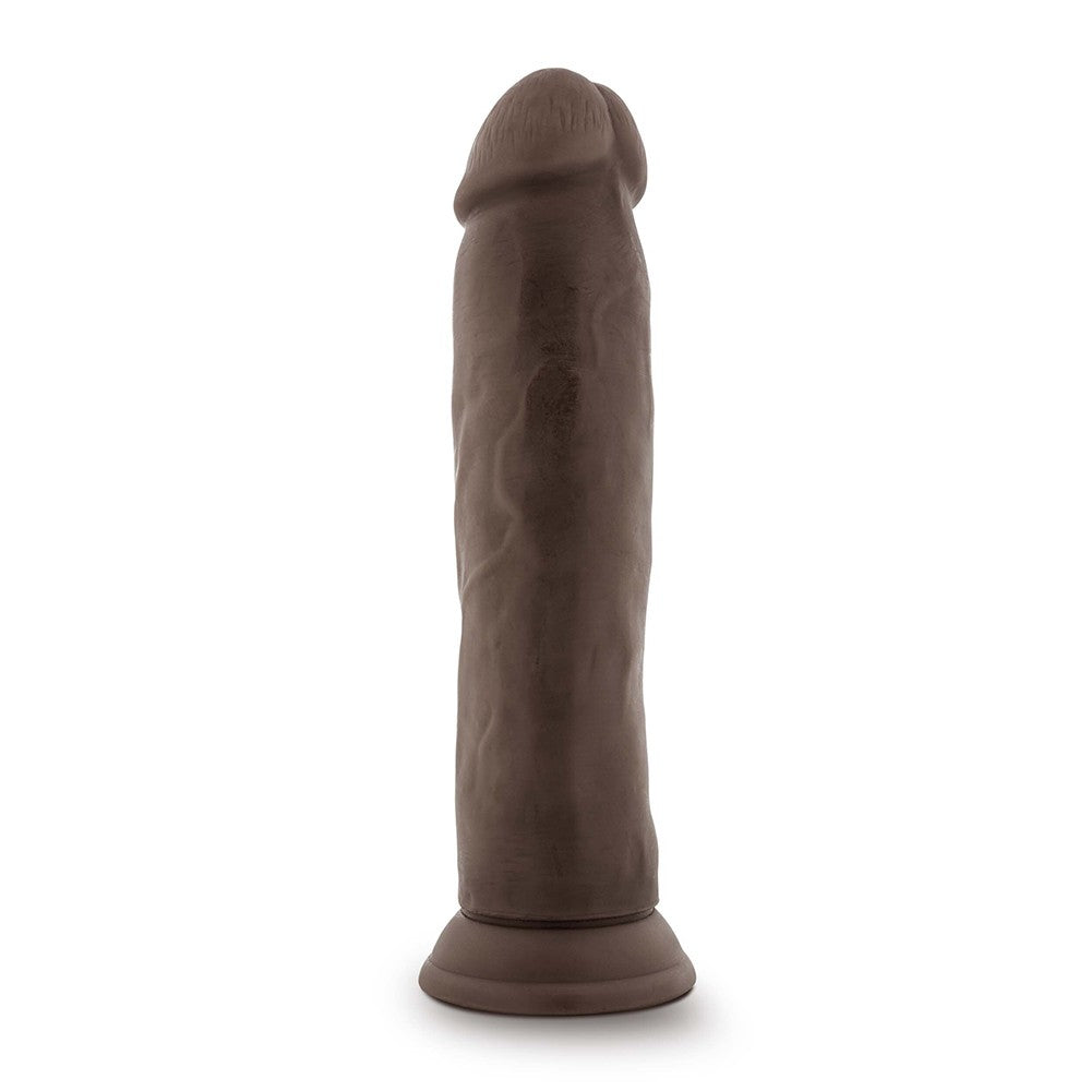 Dr. Skin Plus Dildo Articulado Triple Densidad 24,1 cm - Chocolate