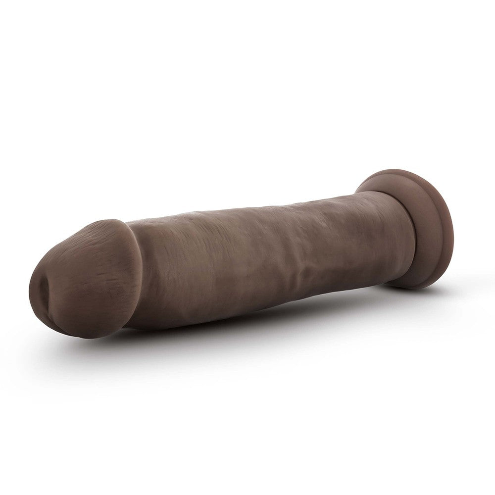 Dr. Skin Plus Dildo Articulado Triple Densidad 24,1 cm - Chocolate Imagen secundaria del producto