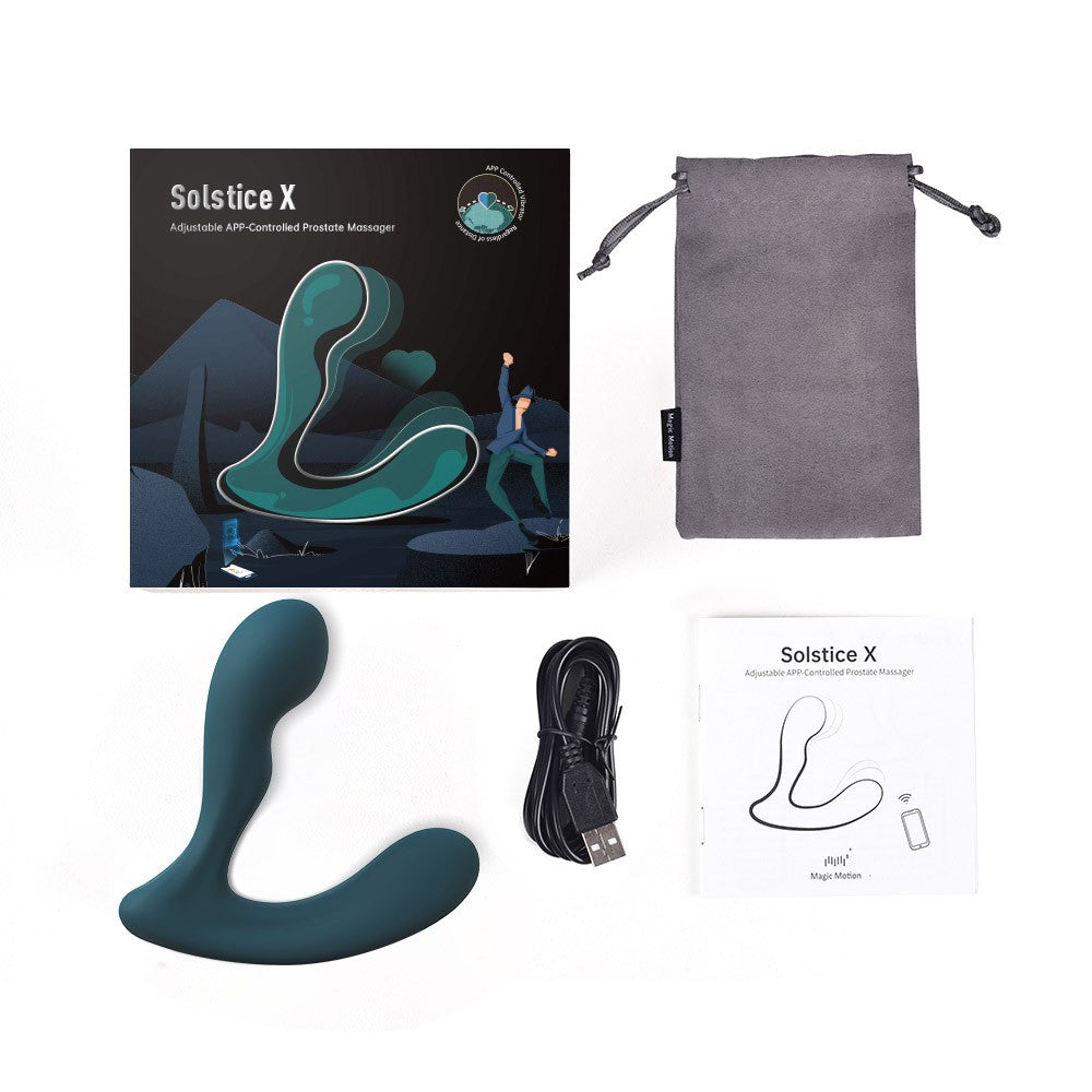 Solstice X Vibrador Prostático con APP