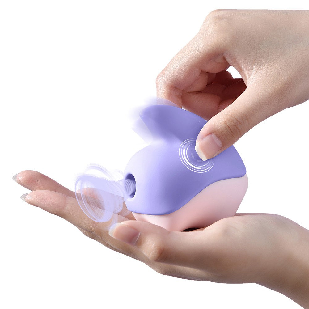 Magic Unicorn Succionador y Vibrador con APP - Morado