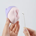 Magic Unicorn Succionador y Vibrador con APP - Morado
