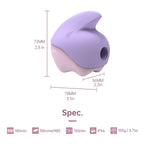 Magic Unicorn Succionador y Vibrador con APP - Morado