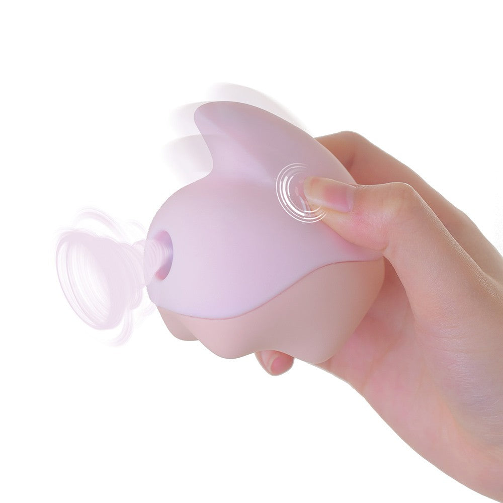 Magic Unicorn Succionador y Vibrador con APP - Rosa