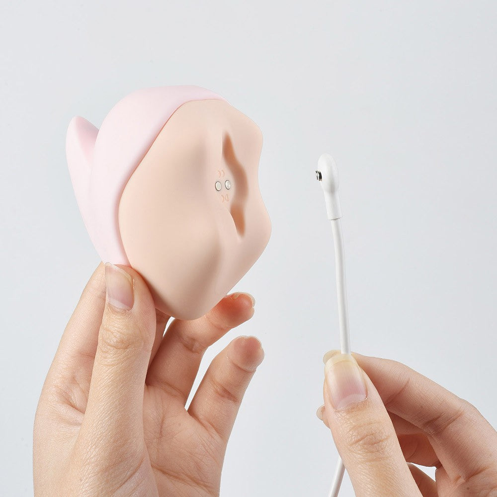 Magic Unicorn Succionador y Vibrador con APP - Rosa