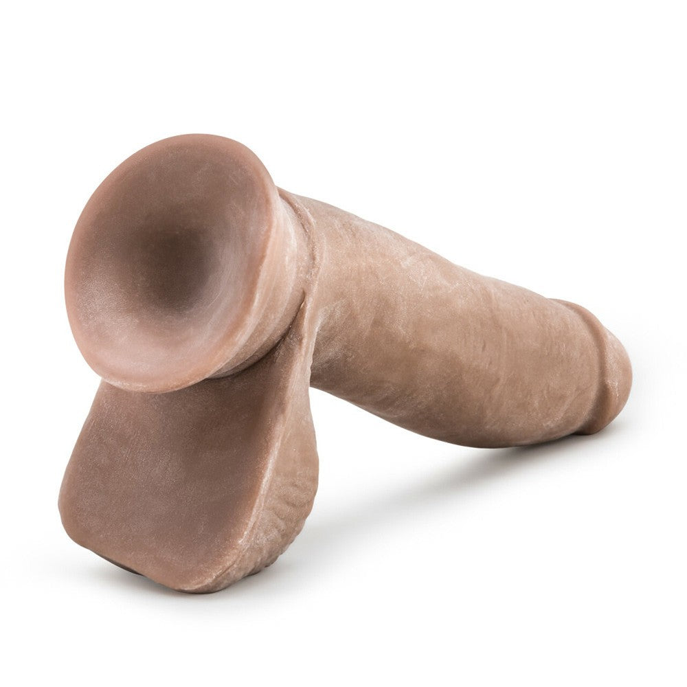 Au Naturel Dildo Doble Densidad 17,8 cm - Moca