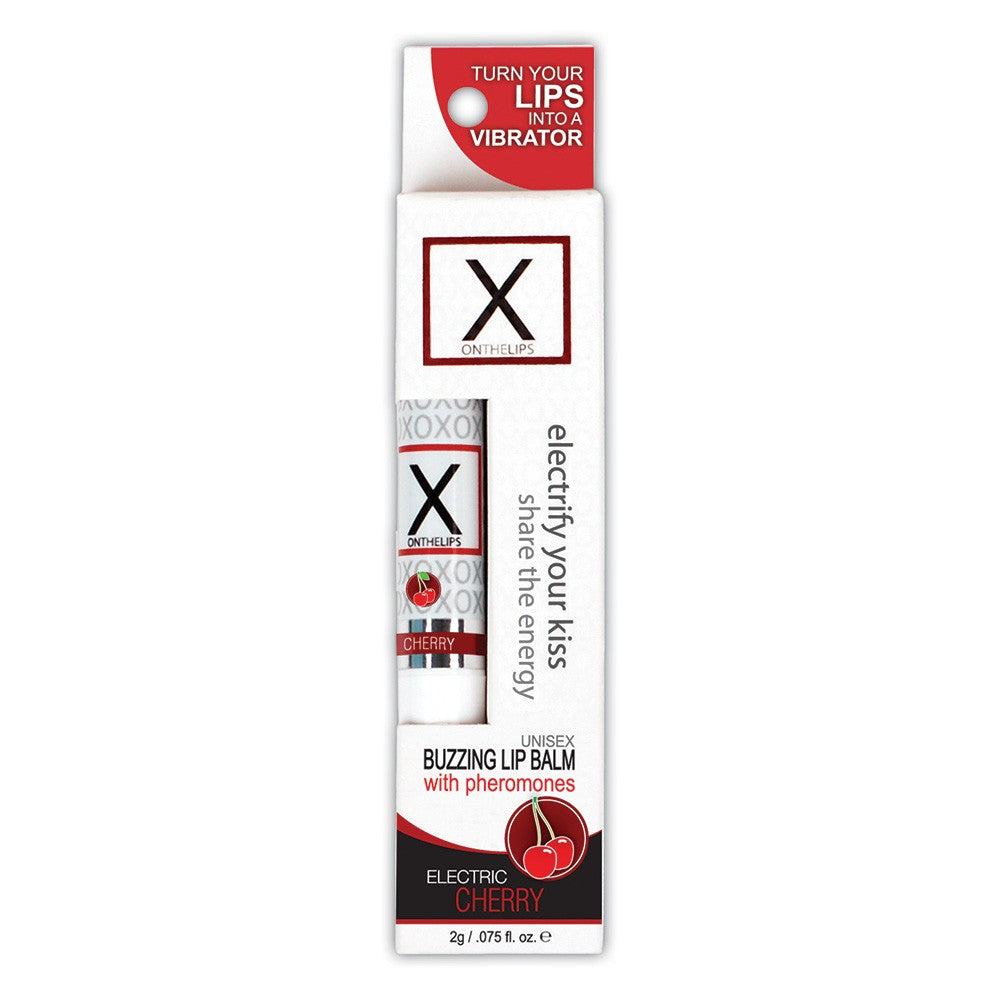 X On The Lips Labial con feromonas - Cereza Imagen secundaria del producto