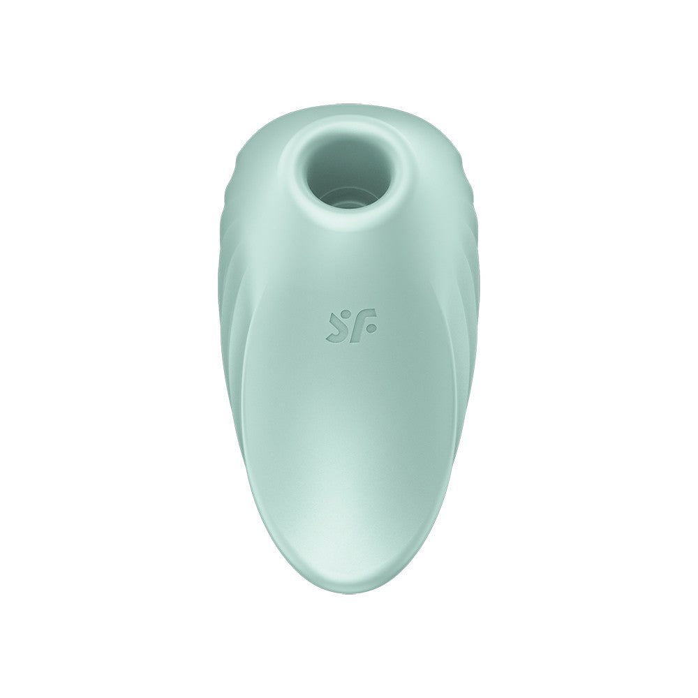 Pearl Diver Succionador y Vibrador - Menta Imagen secundaria del producto