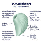 Pearl Diver Succionador y Vibrador - Menta