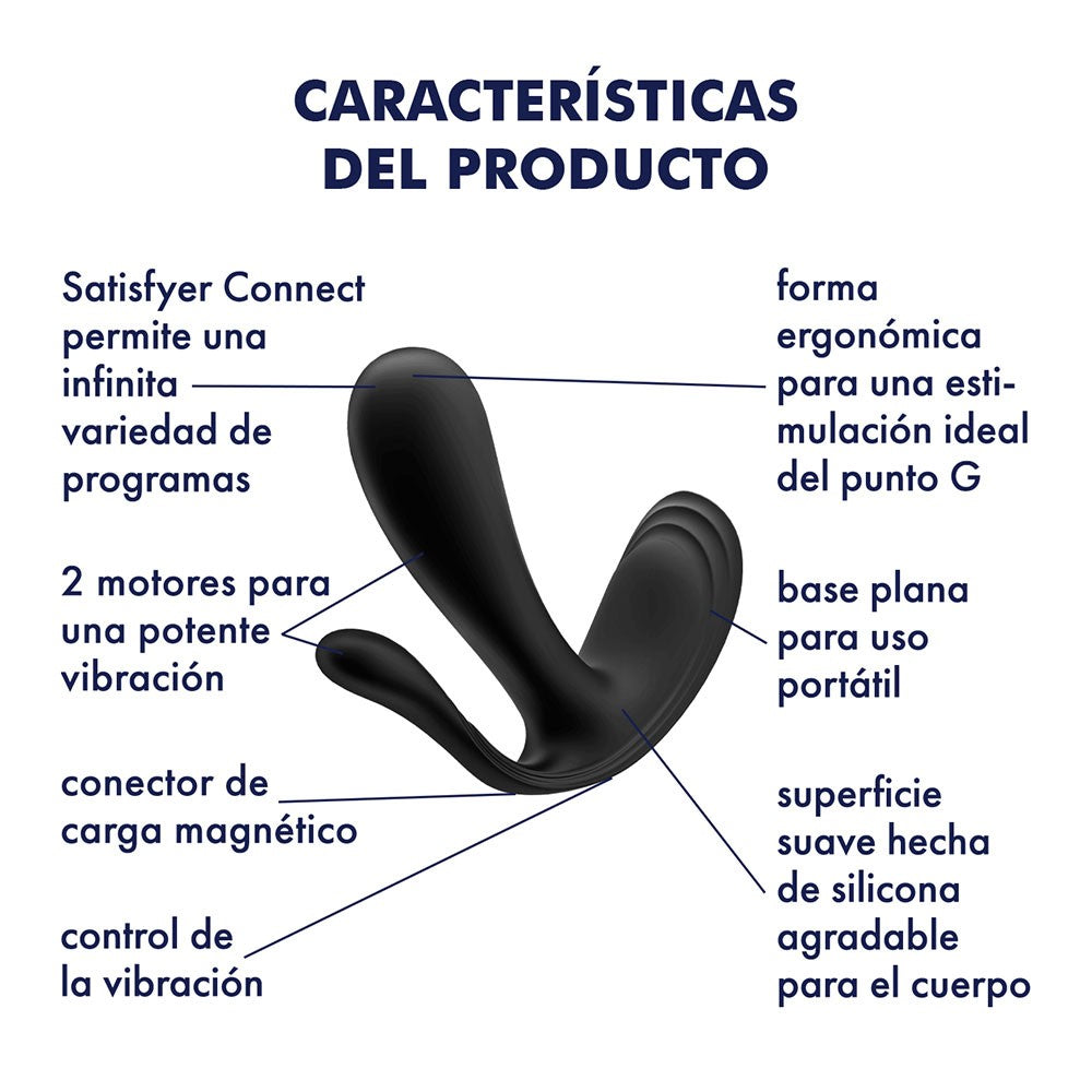 Top Secret+ Vibrador Dual Con App