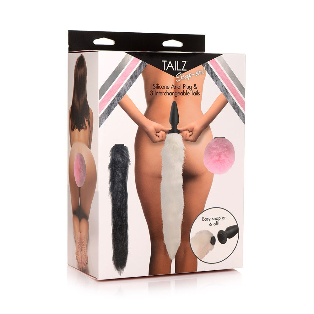 Tailz Kit Plug Silicona con 3 Colas