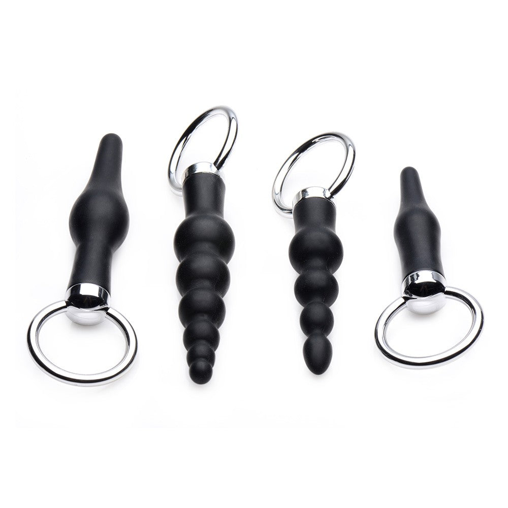 Ringed Rimmers Kit 4 Plugs Anales