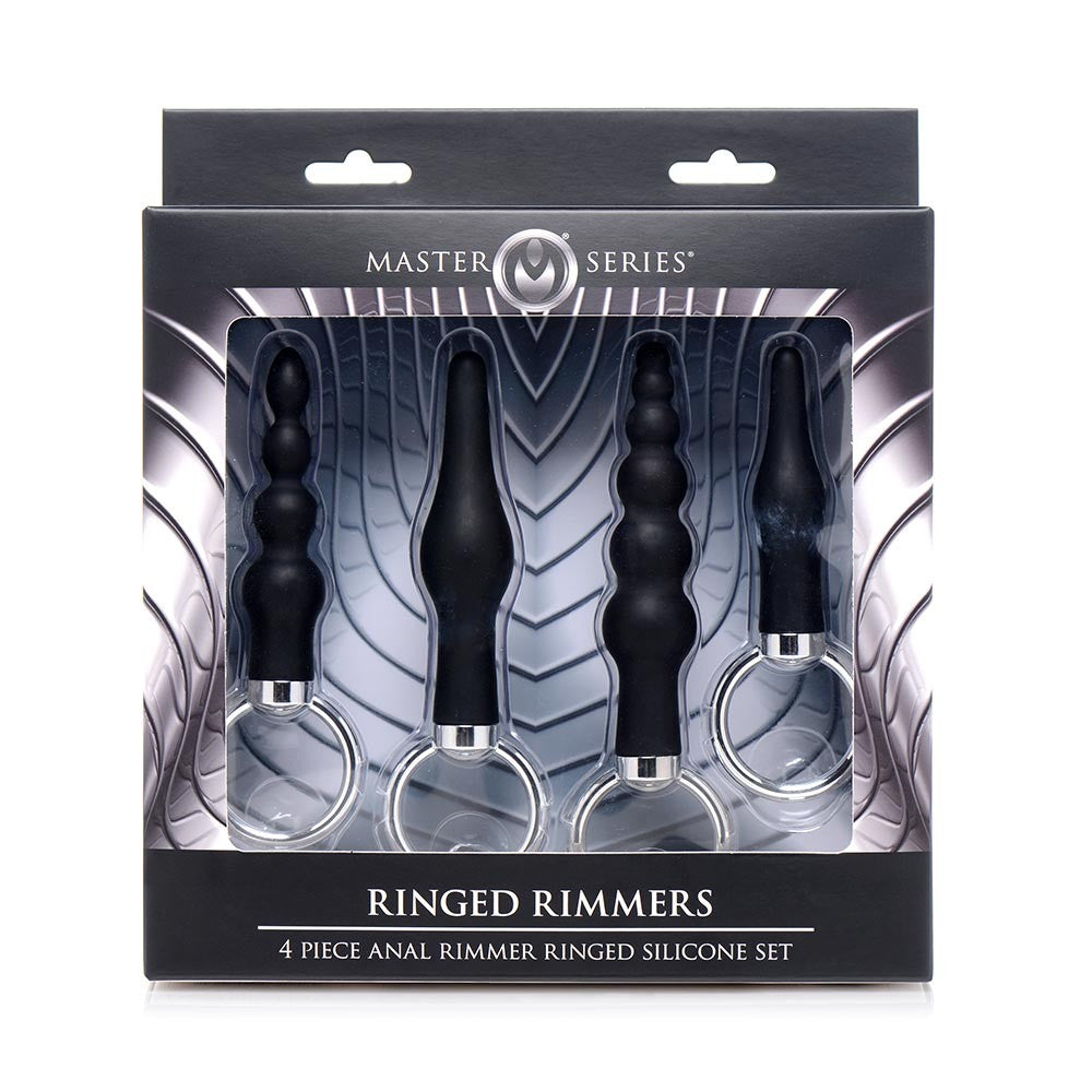 Ringed Rimmers Kit 4 Plugs Anales