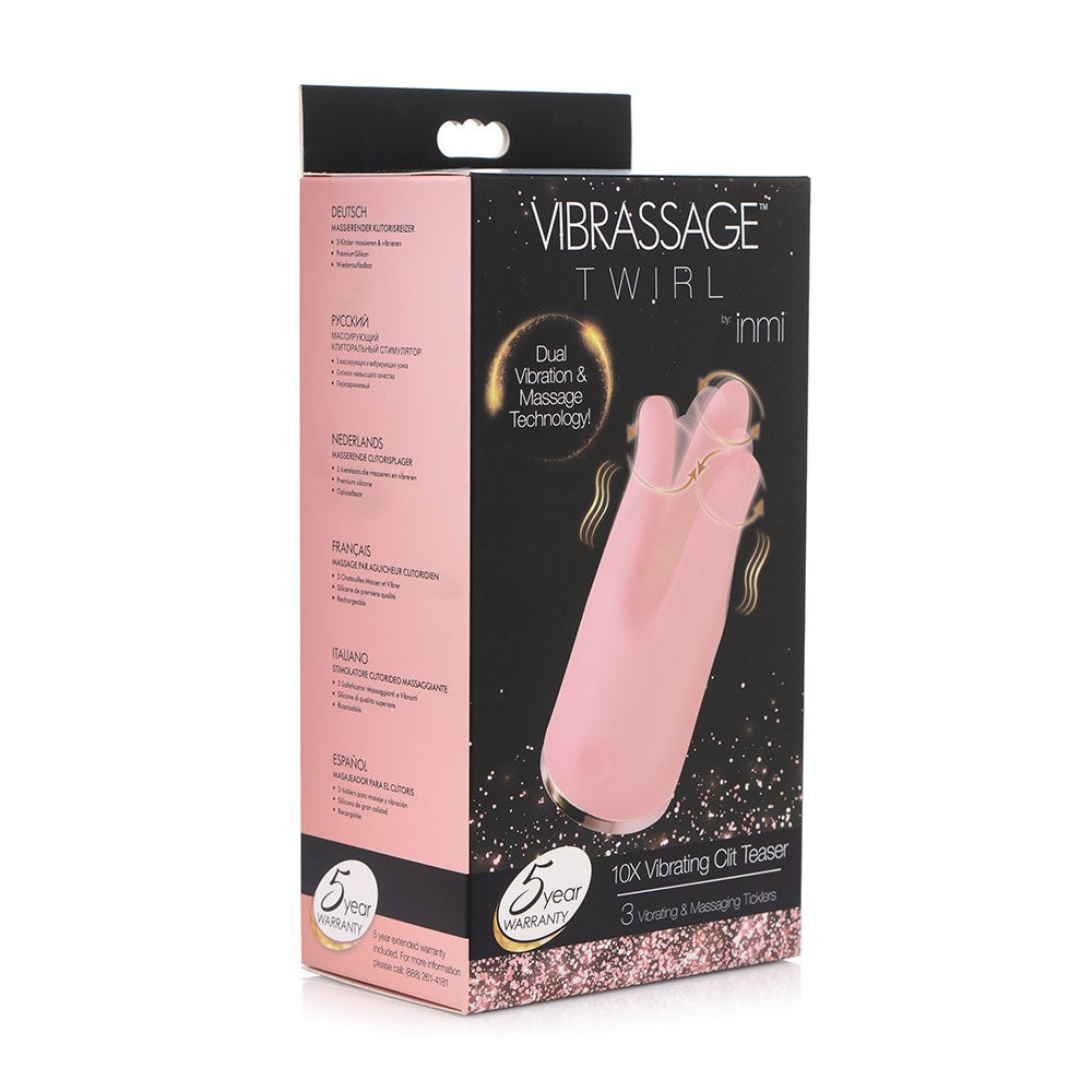 Twirl Vibrador Externo Con Movimiento