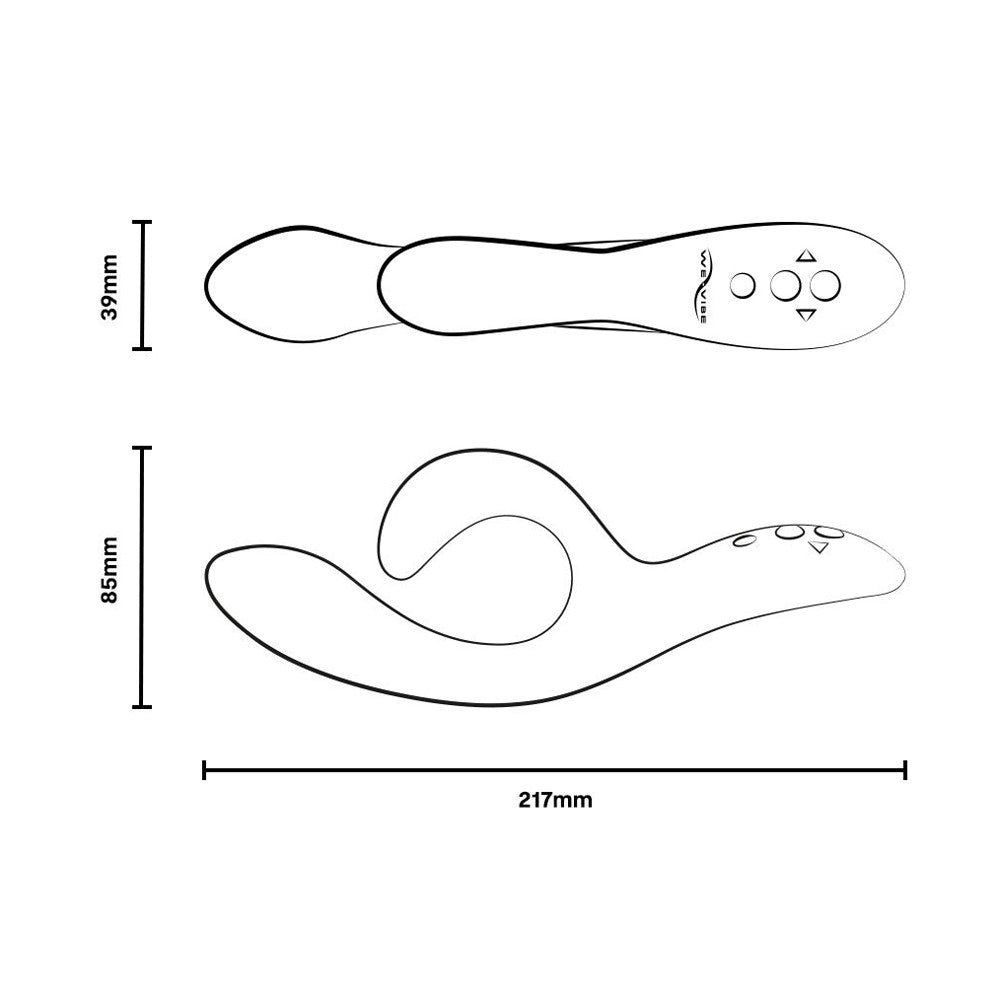 Nova 2 Vibrador Dual con APP - Azul